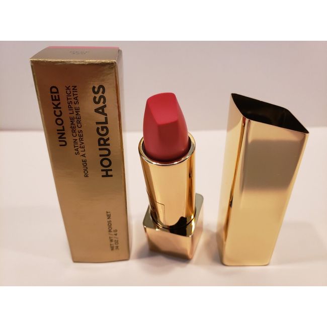 Hourglass Unlocked Satin Creme Lipstick #320 Reef 0.14 Oz