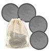 13 Pieces Reusable Makeup Remover Pads, Washable Makeup Remover Pads