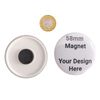 NIGEL FARAGE - MAKE BRITAIN GREAT AGAIN - ROUND TEXT - 58mm Large Fridge Magnet