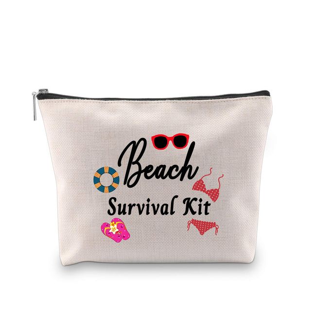 Beach cosmetic bag hot sale