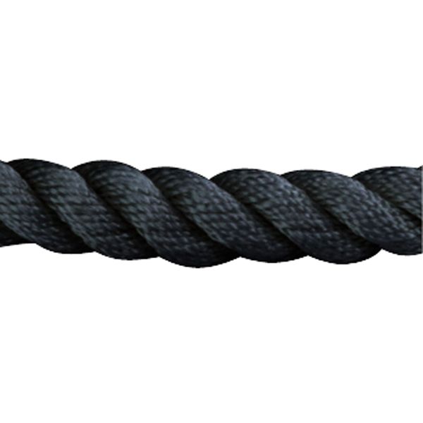 Sea-Dog 301110015BK-1 Twisted Nylon Dock Line - 3/8" x 15', Black