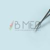 OR Grade Ribbon Iris Scissors 4" Curved Super Cut Micro Ophthalmic  Surgical 