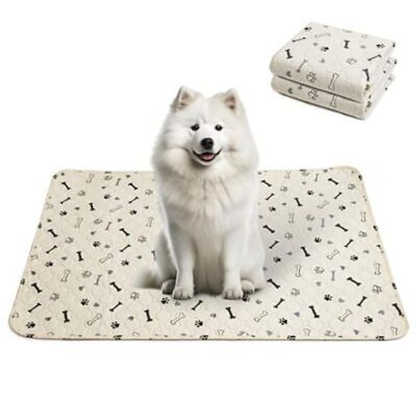 STVICTORY Washable Pet Sheets for Dogs and Cats Urine Mats Underlays Pet Mats