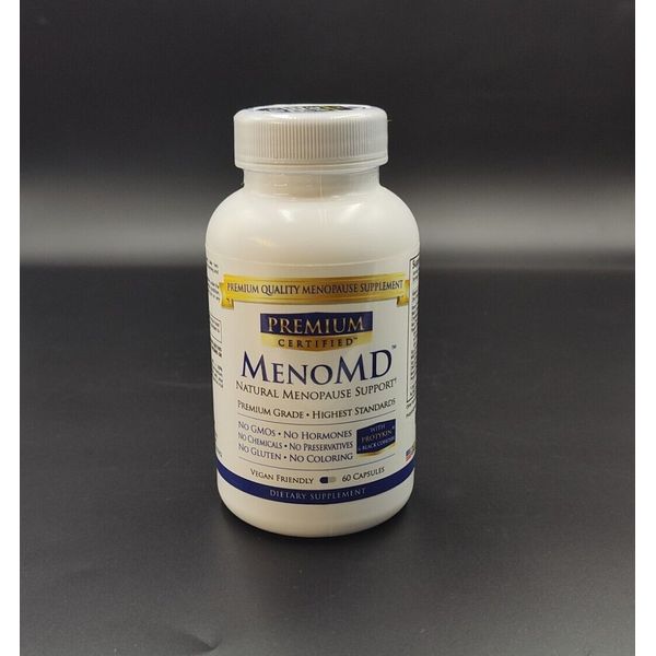 PREMIUM CERTIFIED MENO MD, NATURAL MENOPAUSE SUPPORT, 60 CAPSULES EXP 03/2025