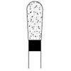 Osung 237EX-21EF Dental Diamond Burs, Pear Shape, Extra Fine Grit Multi-Use, (Pack of 5)
