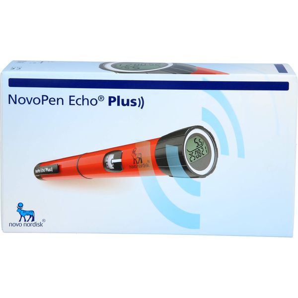 NOVOPEN Echo Plus Injektionsgerät rot, 1 St