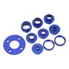 10Pcs Router Template Guides Bushing Router Table Insert Plate Bushing Set Router Jig Template