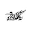 jewellerybox Sterling Silver Raven Charm