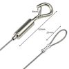 Adjustable Length Picture Hanging Wire with Hook, Picture Hanging Chain