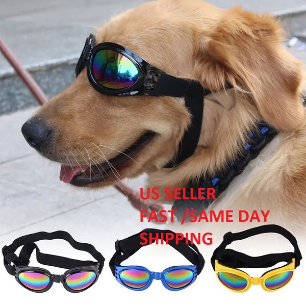 Dog Goggles | Pet Sun Glasses Eye Protection Freeship color black