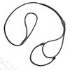 Mendota Pet Show Martingale Style Leash - Leash & Collar Combo, Made in The USA - Black, 8 in x 1/8 in x 40 in