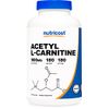 Nutricost Acetyl L-Carnitine 500mg, 180 Capsules - Non-GMO and Gluten Free