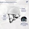 Centurion CNS16EWFMR NEXUS HEIGHTMASTER SAFETY HELMET WHITE