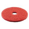 Premiere Pads Standard 13-Inch Diameter Buffing Floor Pads, Red