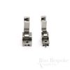 Flat Front Hinged Invisible Zipper Foot for Industrial Sewing Machines