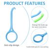 4 Pieces Aligner Removal Tool,4Colors Clear Aligner Remover Tools Remover Tool Kits for Invisalign Removable Retainers