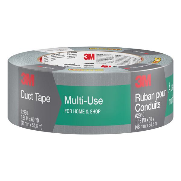 3M Scotch 1.88 in. W X 60 yd L Silver Duct Tape