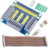 Youmile GPIO Expansion Board Raspberry Pi Shield for Raspberry PI 4B/3B GPIO Extension Board Multi-Function with Screw Accessories for Raspberry Pi 3/2 DIY Kit