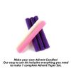 Beeswax Advent Candle Making Kit - Makes Three Sets! 100% Natural Beeswax