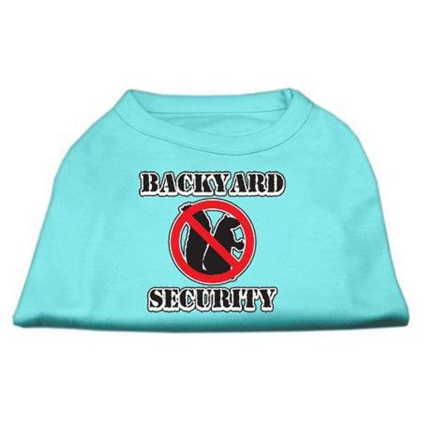 Mirage Pet Products 16-Inch Backyard Security Screen Print Shirts, X-Large, Red