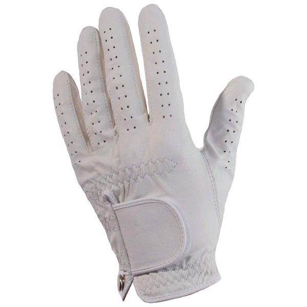 Quality Sport NEW Tour Cabretta White/Black Leather Glove Women's Small