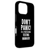 Testing Manager Case for iPhone 16 Pro