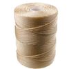 C-LON Bead Cord, Wheat - 0.5mm, 92 Yard Spool