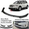 Add-on Universal Adjustable Fit For Subaru Tribeca 08-14 Front Spoiler Splitter