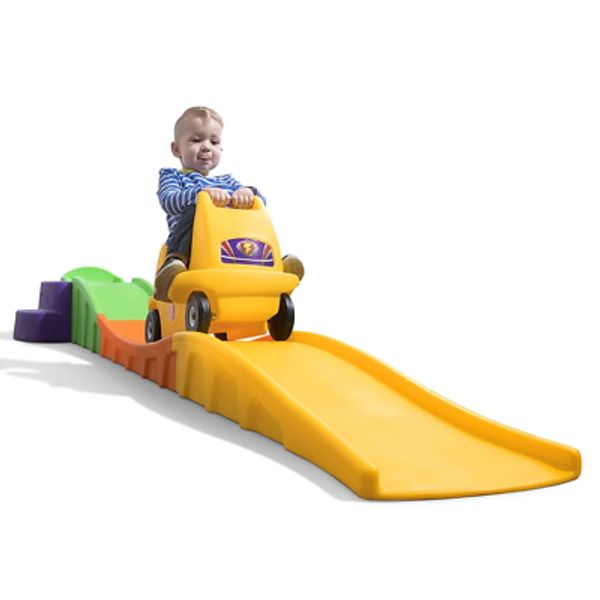 Kids Roller Coaster Ride On Toy  On Indoor Outdoor Step 2 Track Toddler Up Down