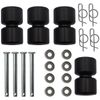 4 Pack Replacement Gorilla Lift Roller Assembly for Trailer Assist GL