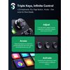 SOOMFON Stream Controller SE Deck with 6 Macro Keys and Dashboard, Customizable LCD Buttons Support Trigger Actions in OBS, Twitch, YouTube for Content Creators Streaming, Compatible with PC and Mac