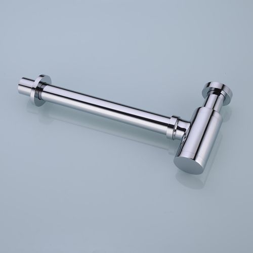 iOrange Chrome P-TRAP Brass Basin Sink Waste Trap Drain Kit
