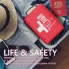 Small First aid Kits,Travel First Aid Kit with Labelled Compartments Molle Sy...