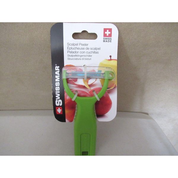 SwissMar Scalpel Fruit And Vegetable Peeler Green