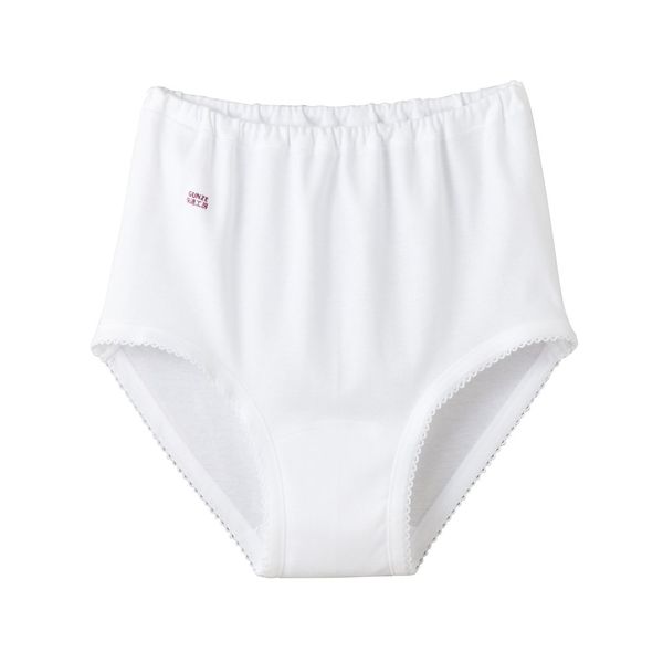 Gunze KQ3270 Women's Panties, Comfortable Workshop, Customer Voice Series, Easy Waist, 100% Cotton, Made in Japan, white