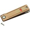 Nomuratec N-1183 Comfortable Anti-theft One-Touch Lock, Large, 2 P Notification Window, Bronze