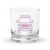 GoWesty Rollyn Friendly Face Vanagon Camper Van Inspired Rocks Glass