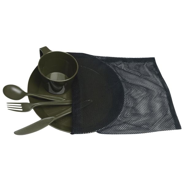 Mil-Tec Geschirr set-14681000 Oliv Einheitsgröße