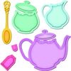 Spellbinders Xs Tea Service, Gold