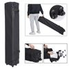 10 x 10 FT Pop Up Foldable Waterproof Canopy Tent Adjustable Height w/ Bag White