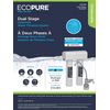 Dual Stage under Sink Replacement Water Set (ECODWF) | NSF Certified | Fits ECOP