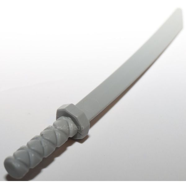 Lego Castle Light Gray Ninja Katana Sword Minifig Weapon