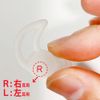 [Antibacterial] Ear Plugs (Shell Type), 2 Pairs (4 Pieces) + Case, Transparent