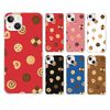 Smartphone Case Clear Case Hard Case Candy Biscuit Cookie Heart 01: Red Xperia 1 V/SO-51D Compatible Case