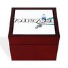 CafePress Volleyball Memory Keepsake Jewelry Box, 5"x5"x3.75"