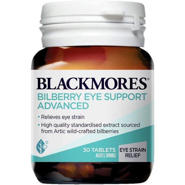 Bilberry Eye Support Advanced 30 Tablets Blackmores