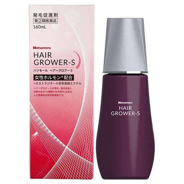 【指定第2類医薬品】ハツモールヘアーグロアーS 160mL