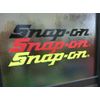 Snap-on Sticker Cutout Red Medium USA Genuine
