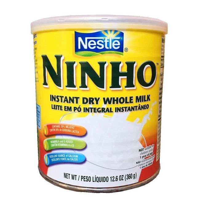 Nestle Ninho Leite em Po Instantaneo 360g - Instant Dry Whole Milk 12.6oz