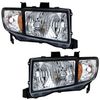 Driver and Passenger Side Headlights For Honda Ridgeline 2006-2008 Halogen